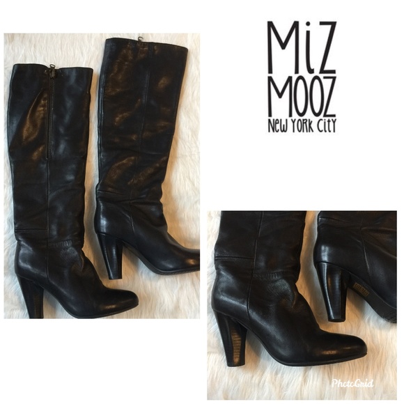 Miz Mooz Shoes - Miz Mooz Boots Soft Black Leather